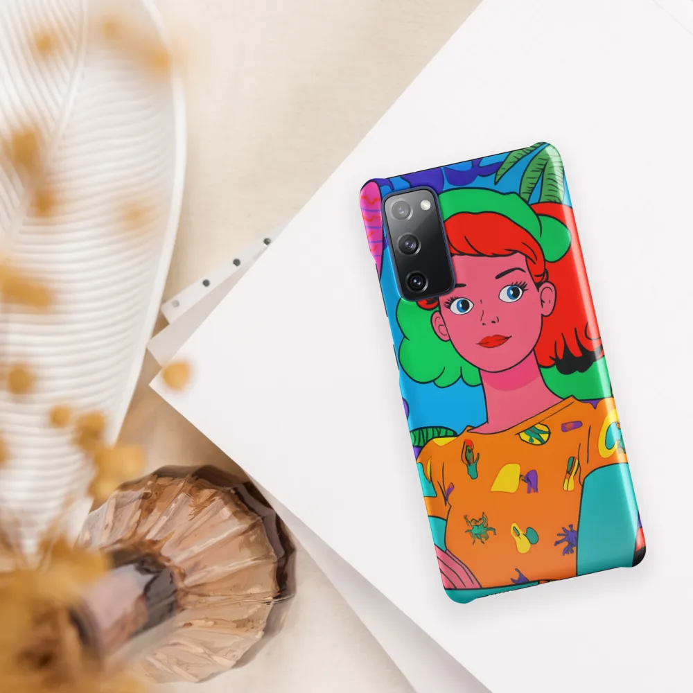 Tropical Vibes: A Playful Portrait