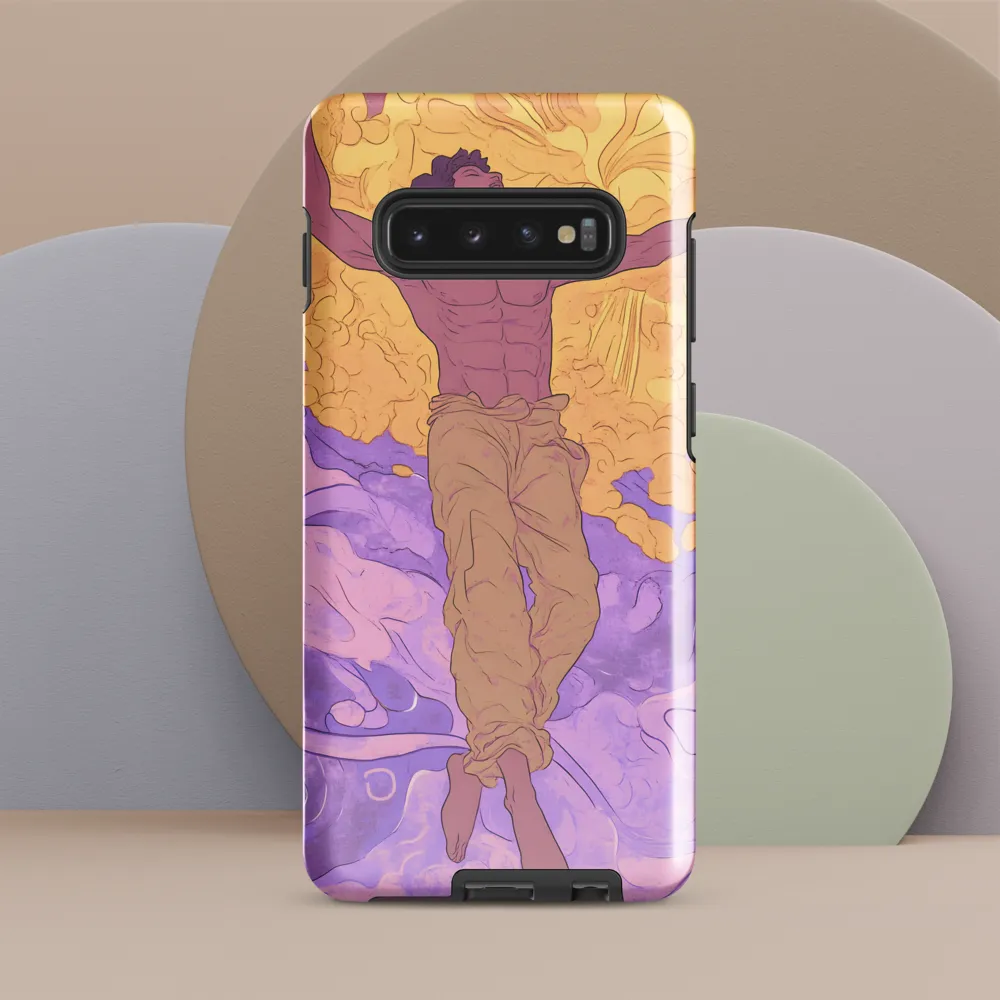 Ethereal Ascent: A Celebration of Freedom | Phone Case |  S10 Plus | Tough Case | Glossy