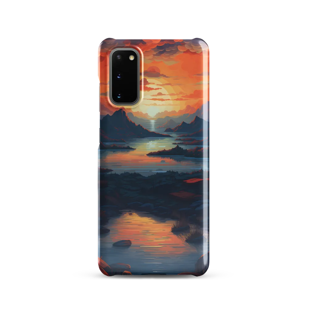 Ethereal Evening: A Digital Dusk