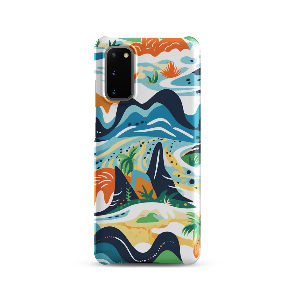 Abstract Tropical Landscape