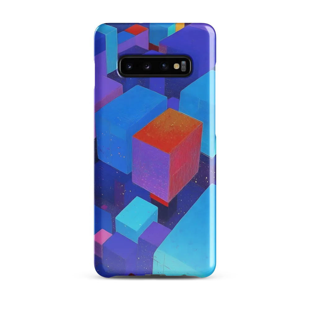 Geometric Dreamscape | Phone Case |  S10 Plus | Snap Case | Glossy