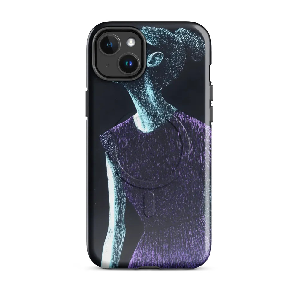 Contemplative Elegance | Phone Case |  14 Plus | MagSafe® Tough Case | Glossy