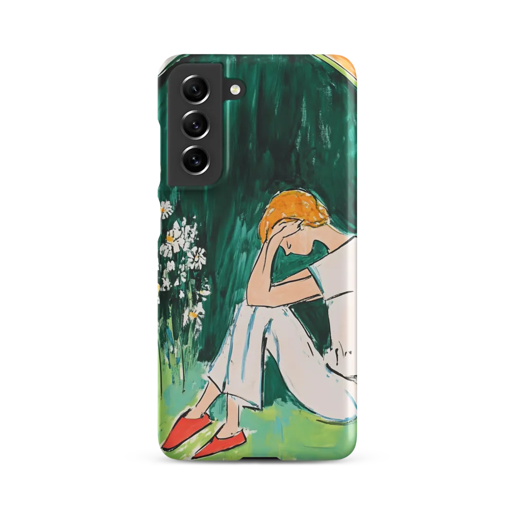 Silent Sorrow | Phone Case |  S21 FE | Snap Case | Matte