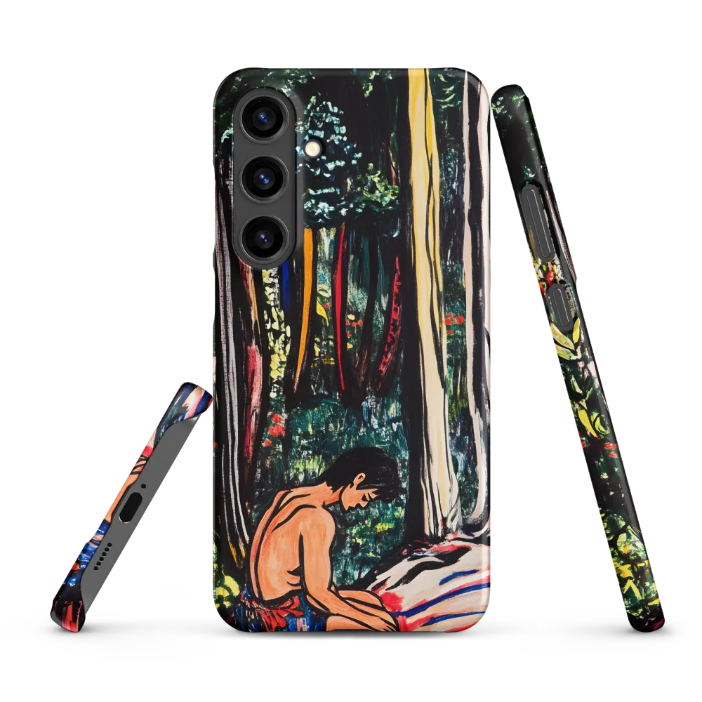 Contemplation in Nature | Phone Case |  S24 Plus | Snap Case | Matte