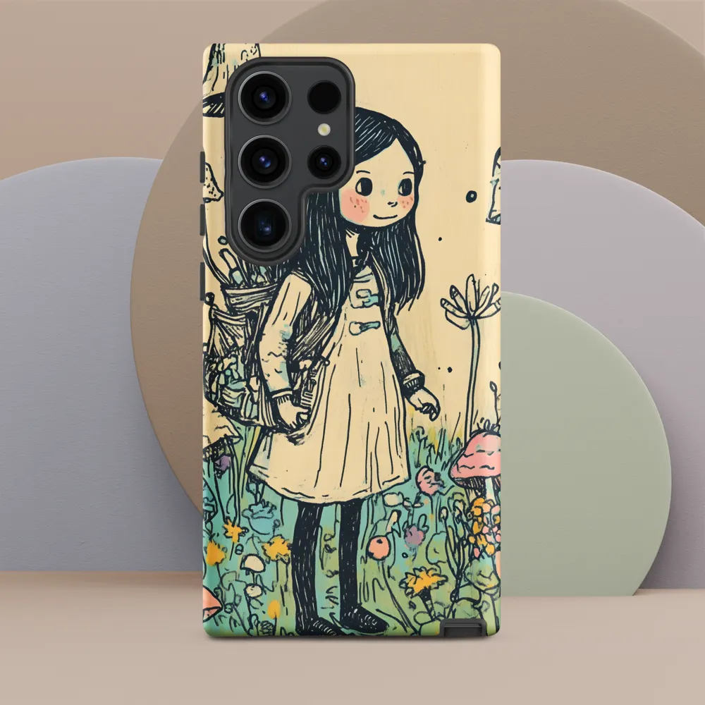 A Whimsical Journey Through a Colorful Meadow