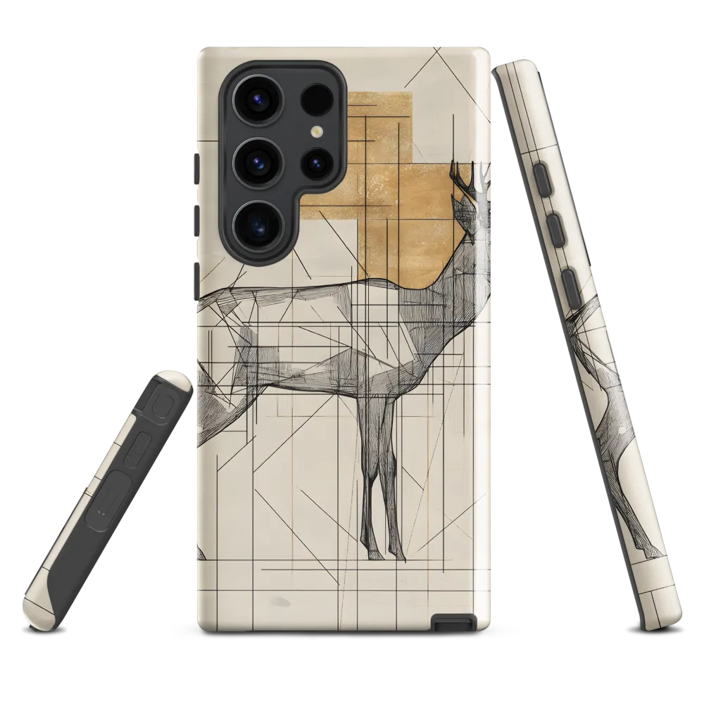 Geometric Elegance: The Majestic Deer
