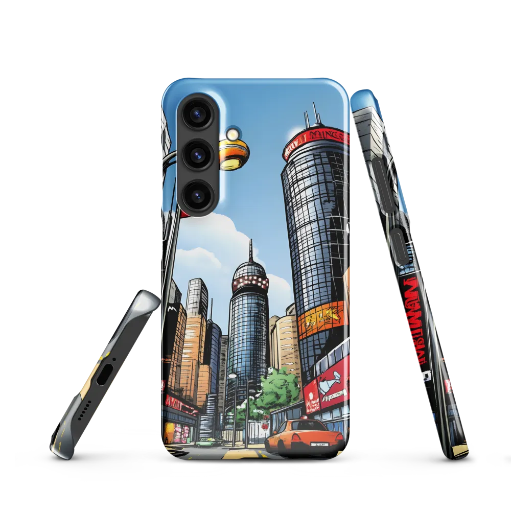 Urban Pulse: A Comic Cityscape