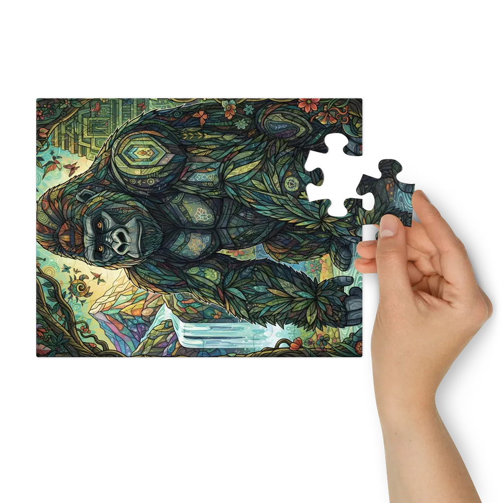 Verdant Guardian 
 Jigsaw Puzzle in Tin Box