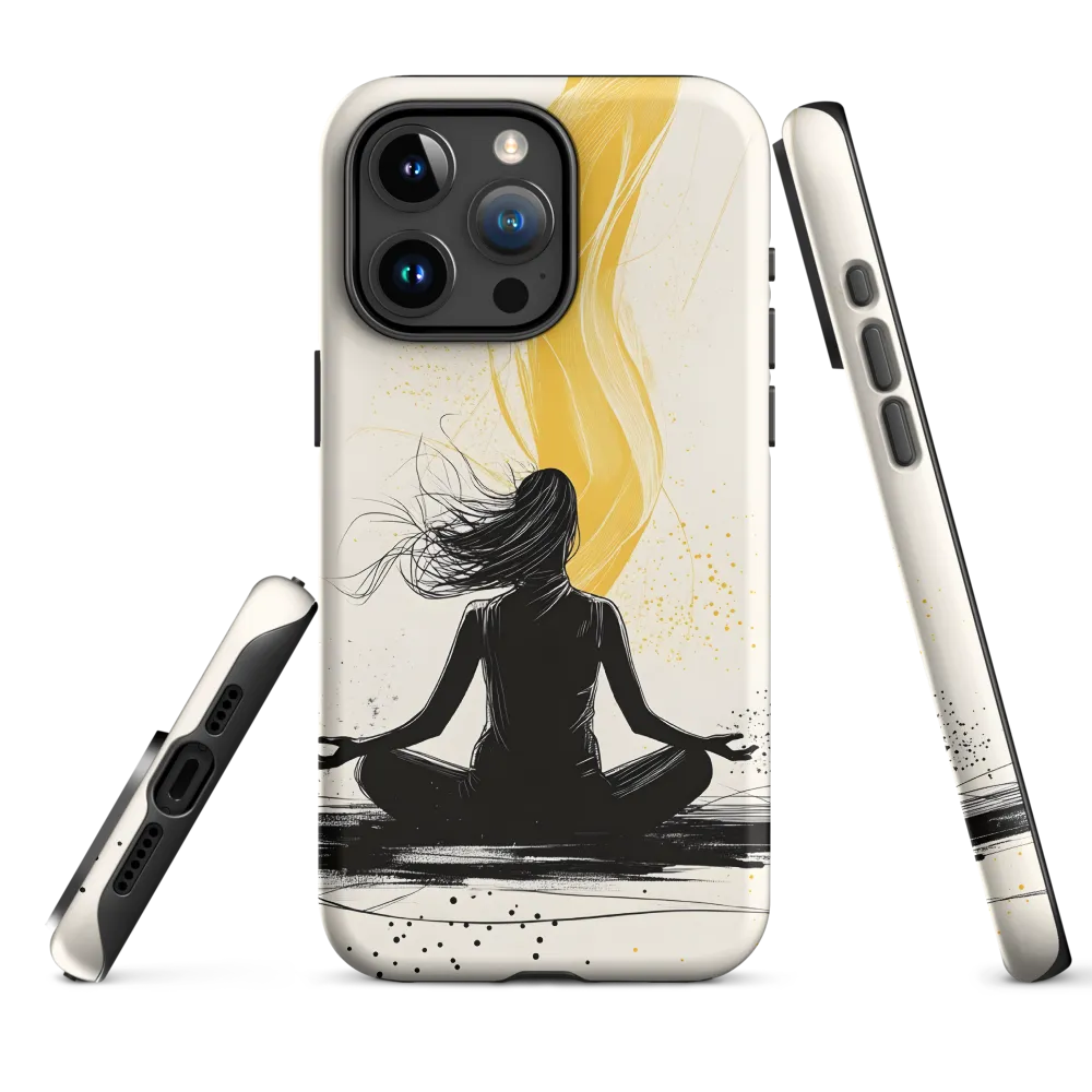 The Essence of Serenity | Phone Case |  15 Pro Max | Tough Case | Matte