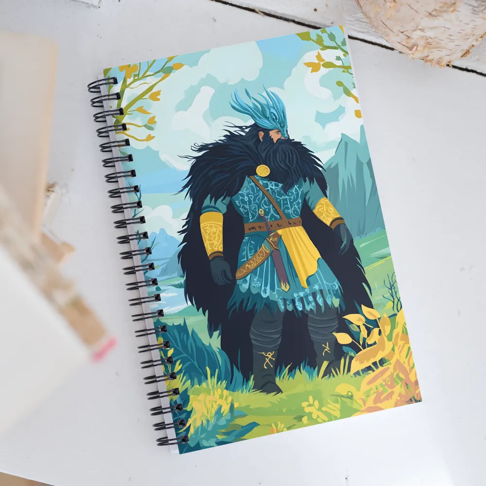 The Majestic Guardian | Spiral Notebook