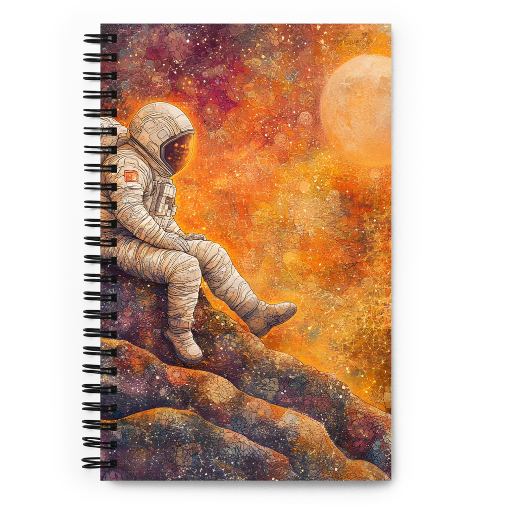 A Cosmic Solitude | Spiral Notebook