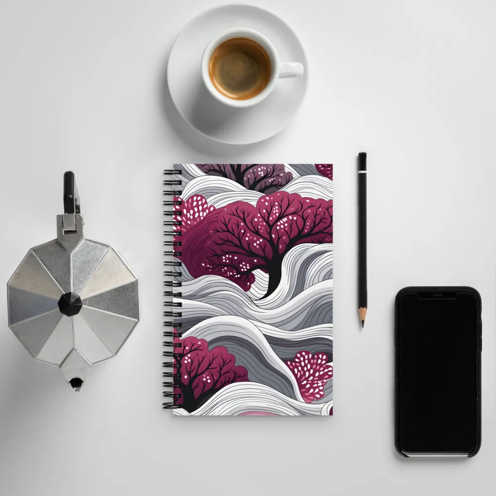 Harmony in Flow | Spiral Notebook