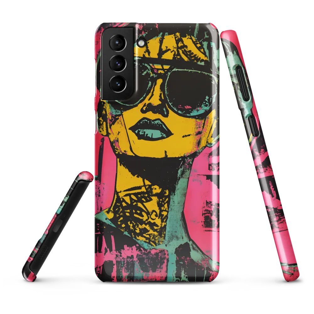 Confident Portrait in Neon Colors