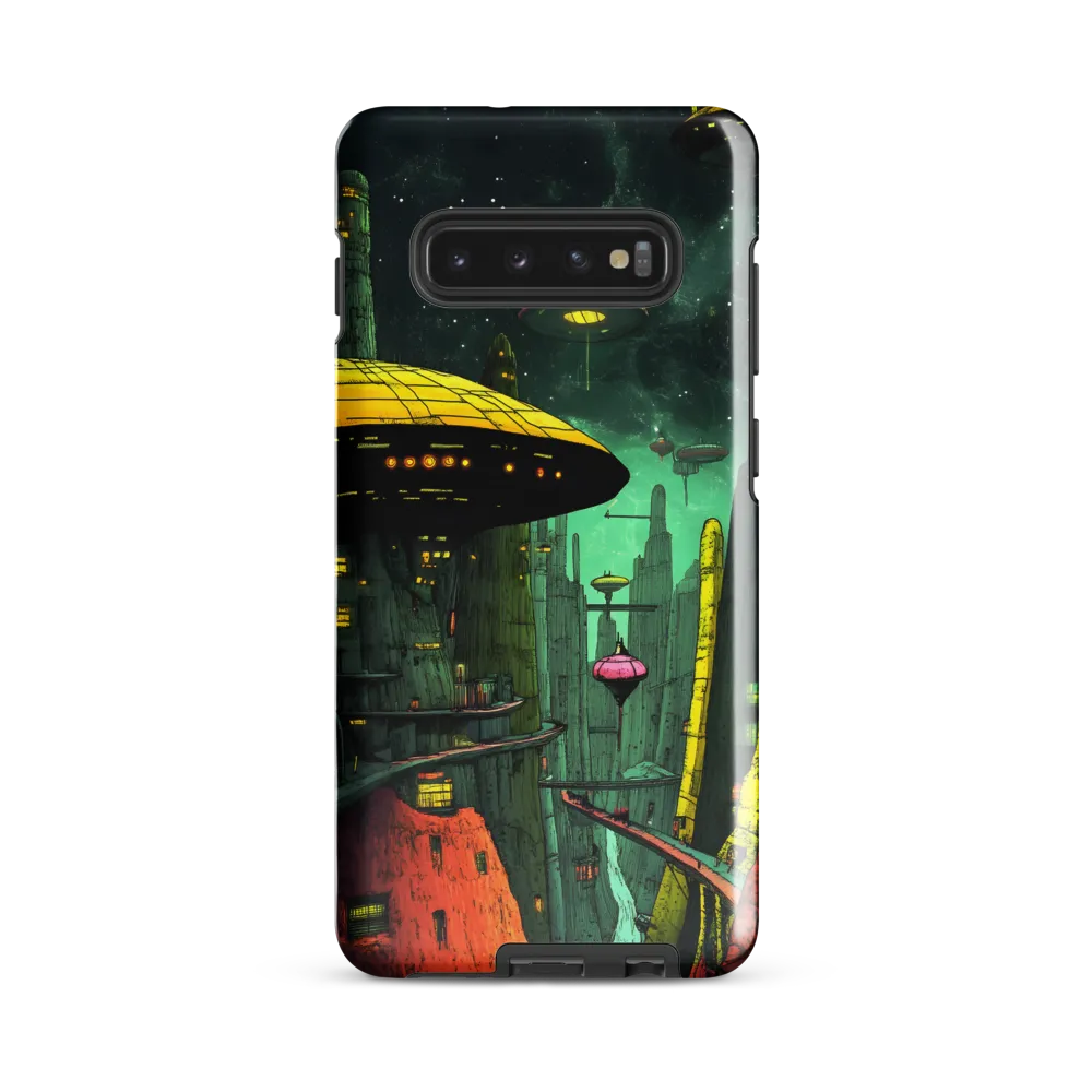 Cosmic Citadel | Phone Case |  S10 Plus | Tough Case | Glossy