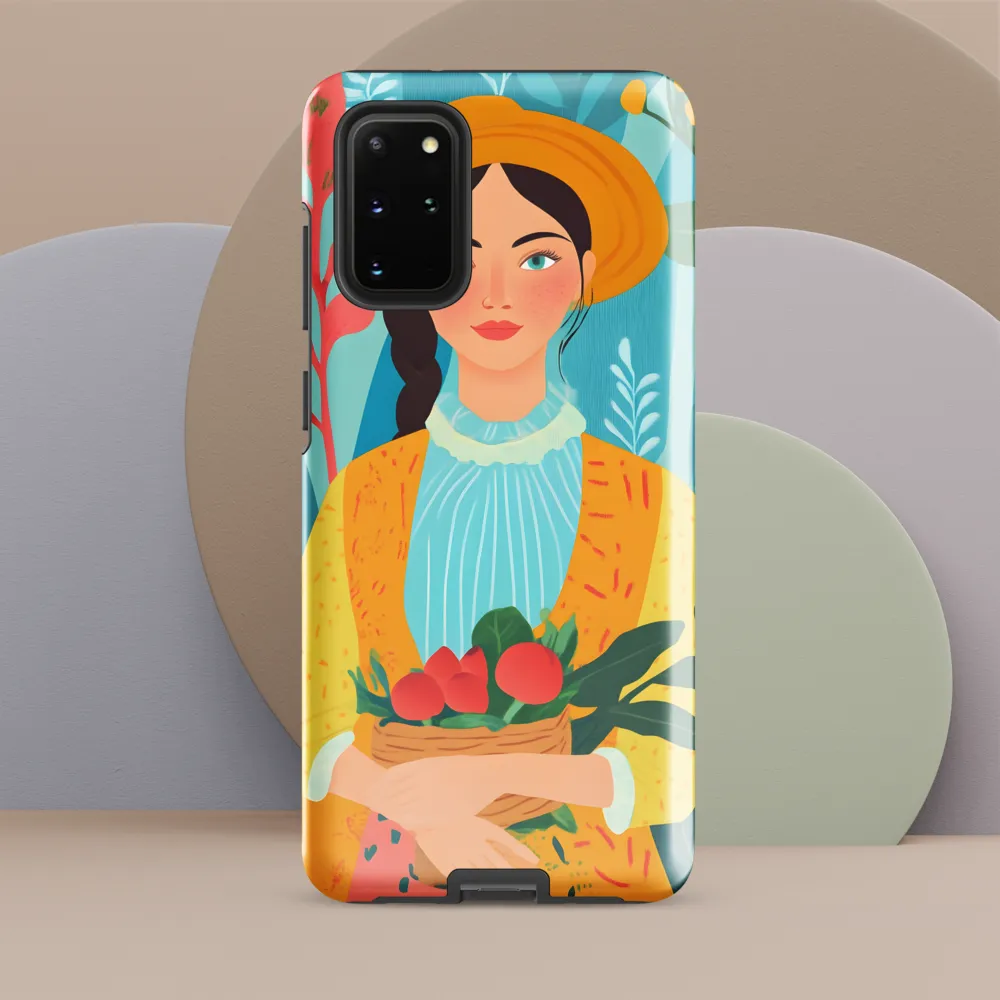Harvesting Joy | Phone Case |  S20 Plus | Tough Case | Glossy