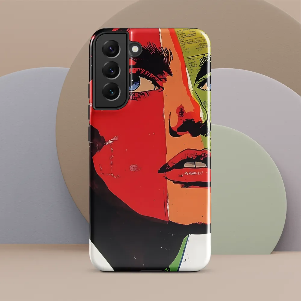 Vibrant Expressions: A Pop Art Portrait