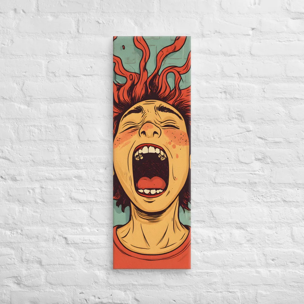 Fury Unleashed | Canvas | 12″×36″