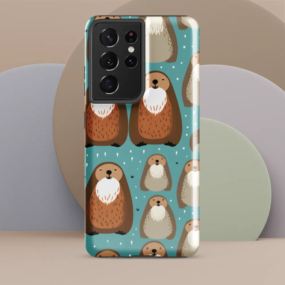 Whimsical Otter Pattern