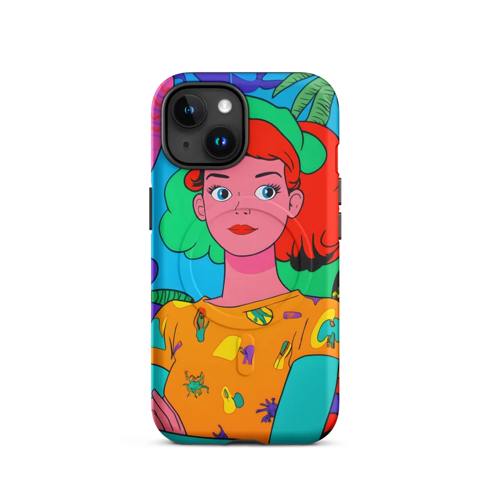 Tropical Vibes: A Playful Portrait
