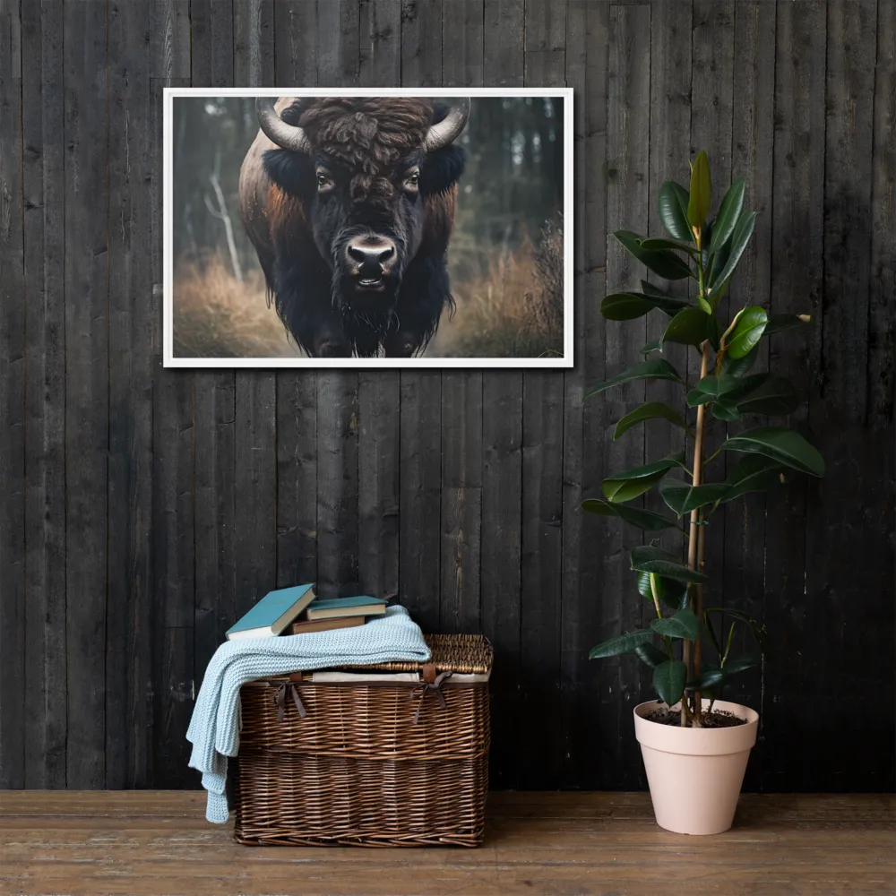 Majesty in the Wilderness | Canvas with White Frame | 24″×36″