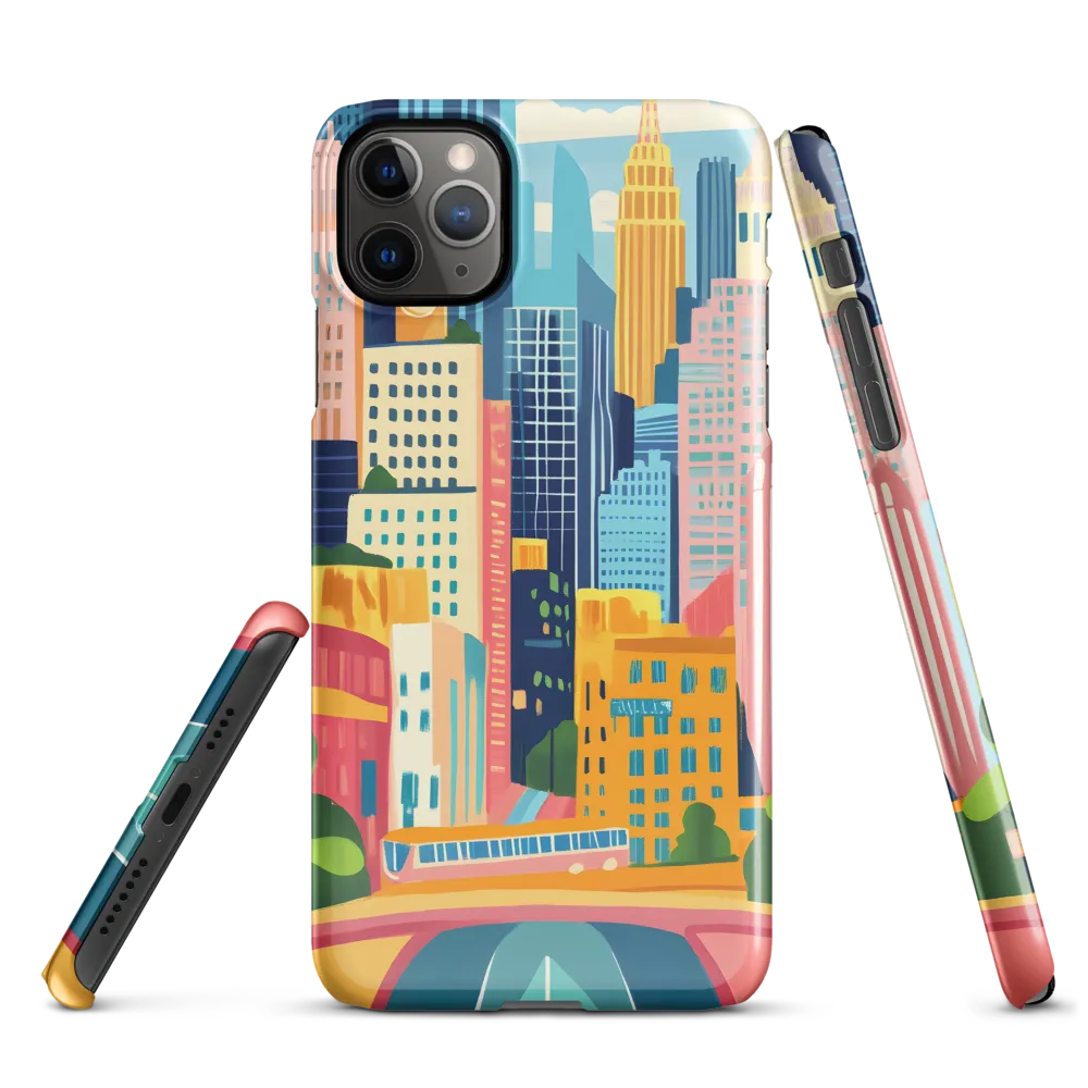 Energetic Cityscape | Phone Case |  11 Pro Max | Snap Case | Glossy