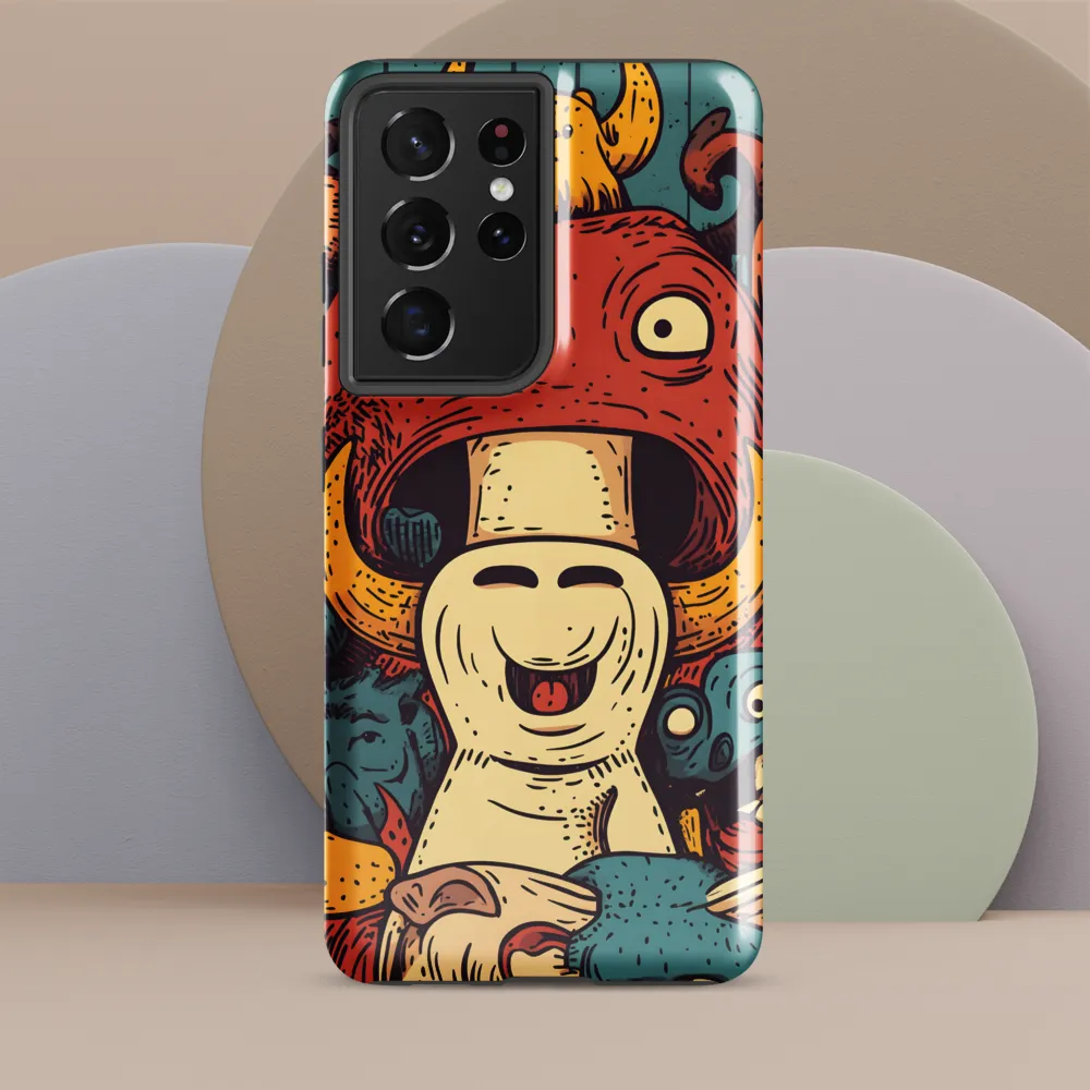 Whimsical Gathering of Creatures | Phone Case |  S21 Ultra | Tough Case | Glossy