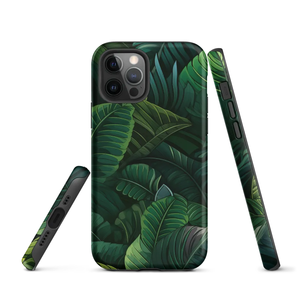Lush Canopy: A Tropical Foliage Study