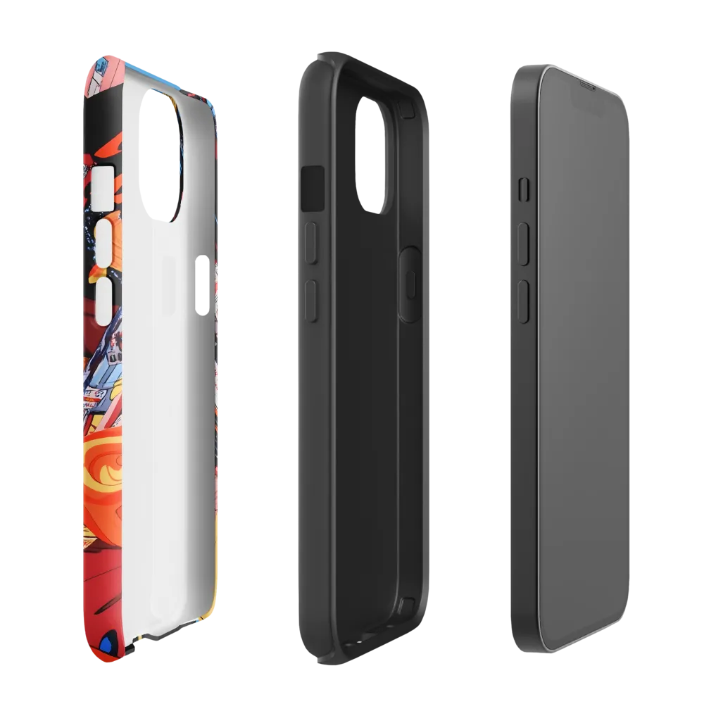 Urban Symphony: A Bird's-Eye View of Life | Phone Case |  13 | Tough Case | Matte