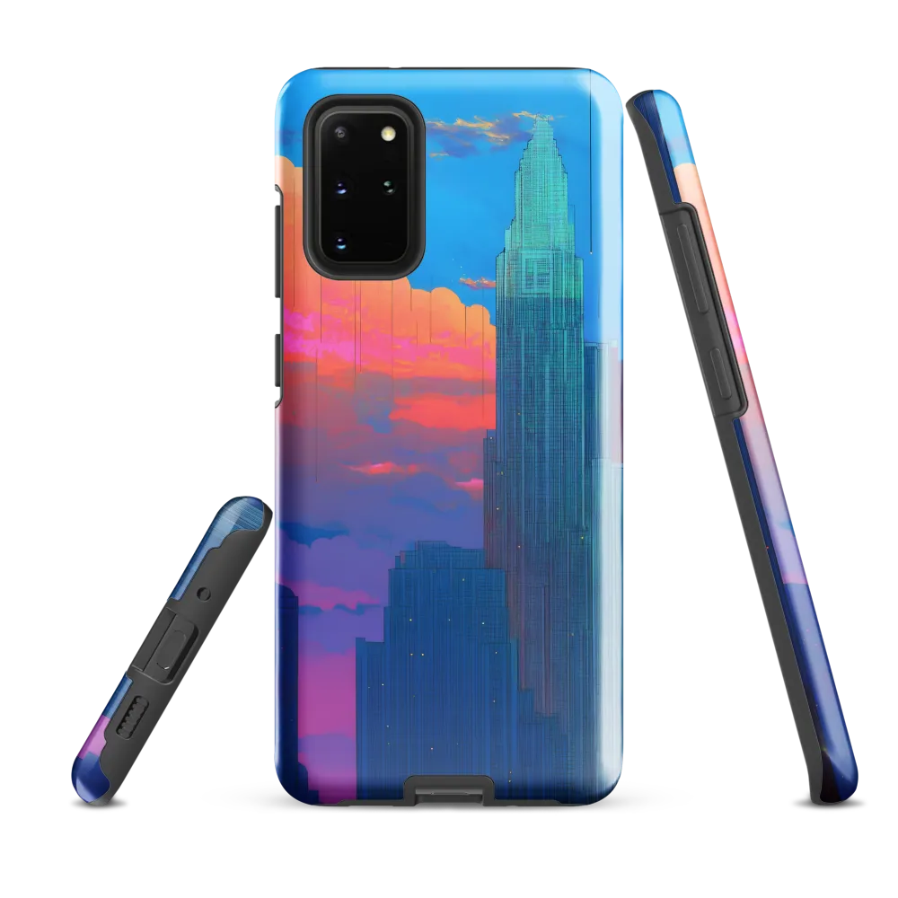 Twilight Reflections: A Digital Cityscape