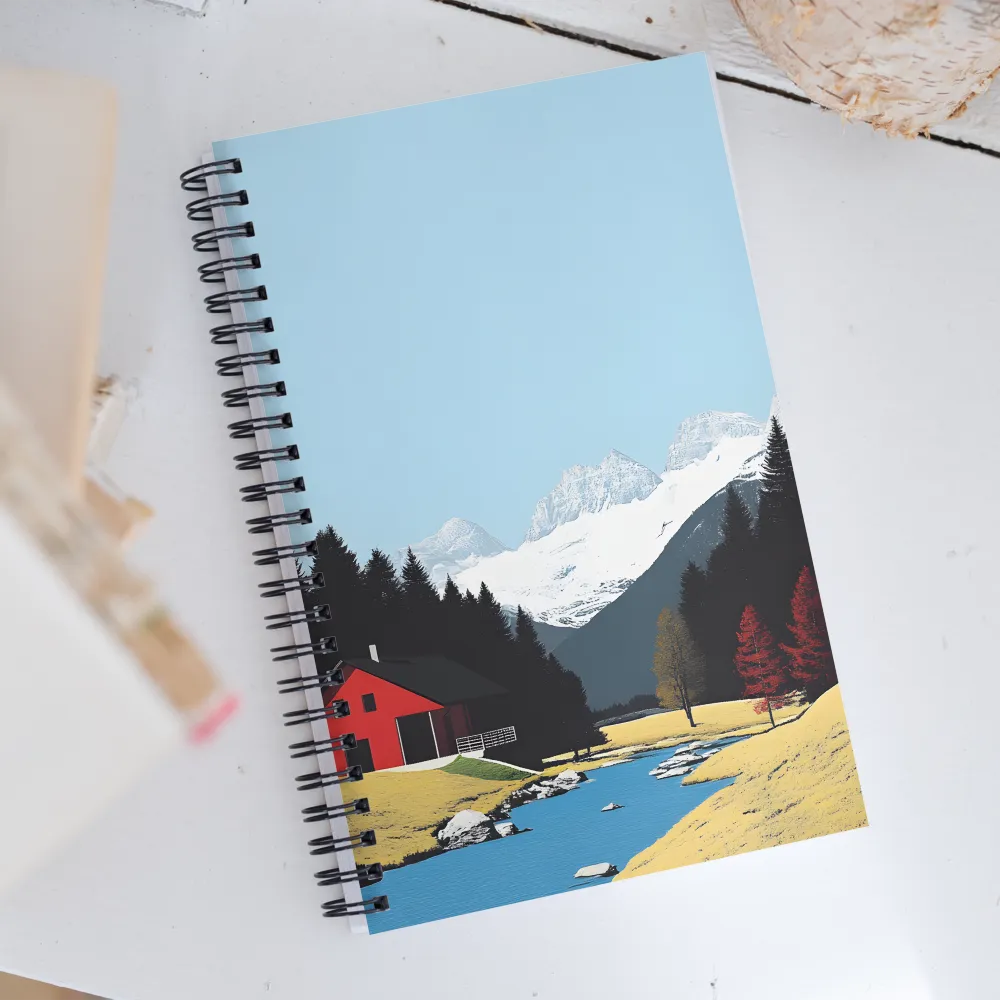 The Tranquil Retreat | Spiral Notebook