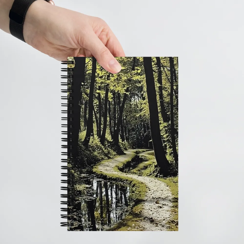 Whispers of the Forest Path | Spiral Notebook