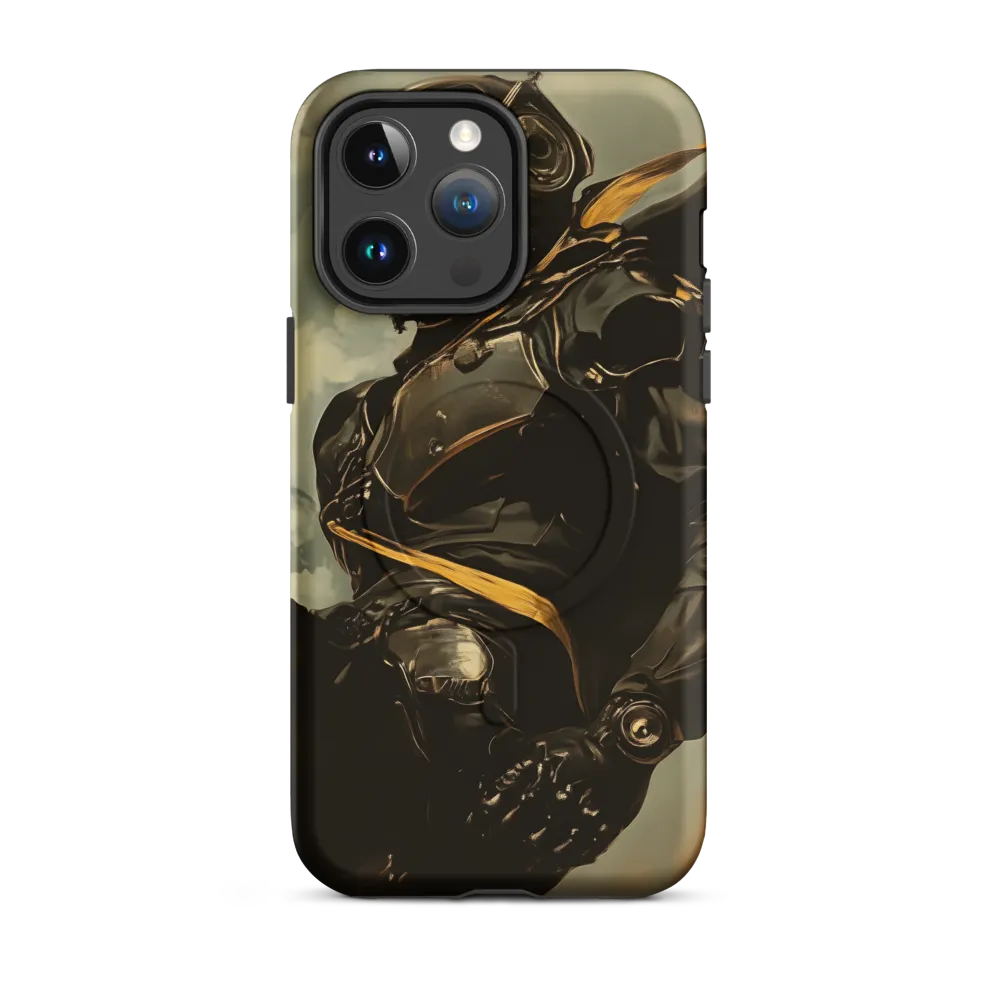 Ethereal Explorer: The Enigmatic Astronaut | Phone Case |  14 Pro Max | MagSafe® Tough Case | Matte