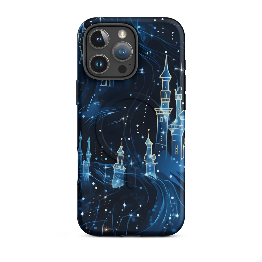 Dreamy Castles in a Starry Sky