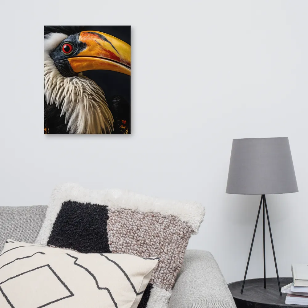 Majestic Hornbill Portrait