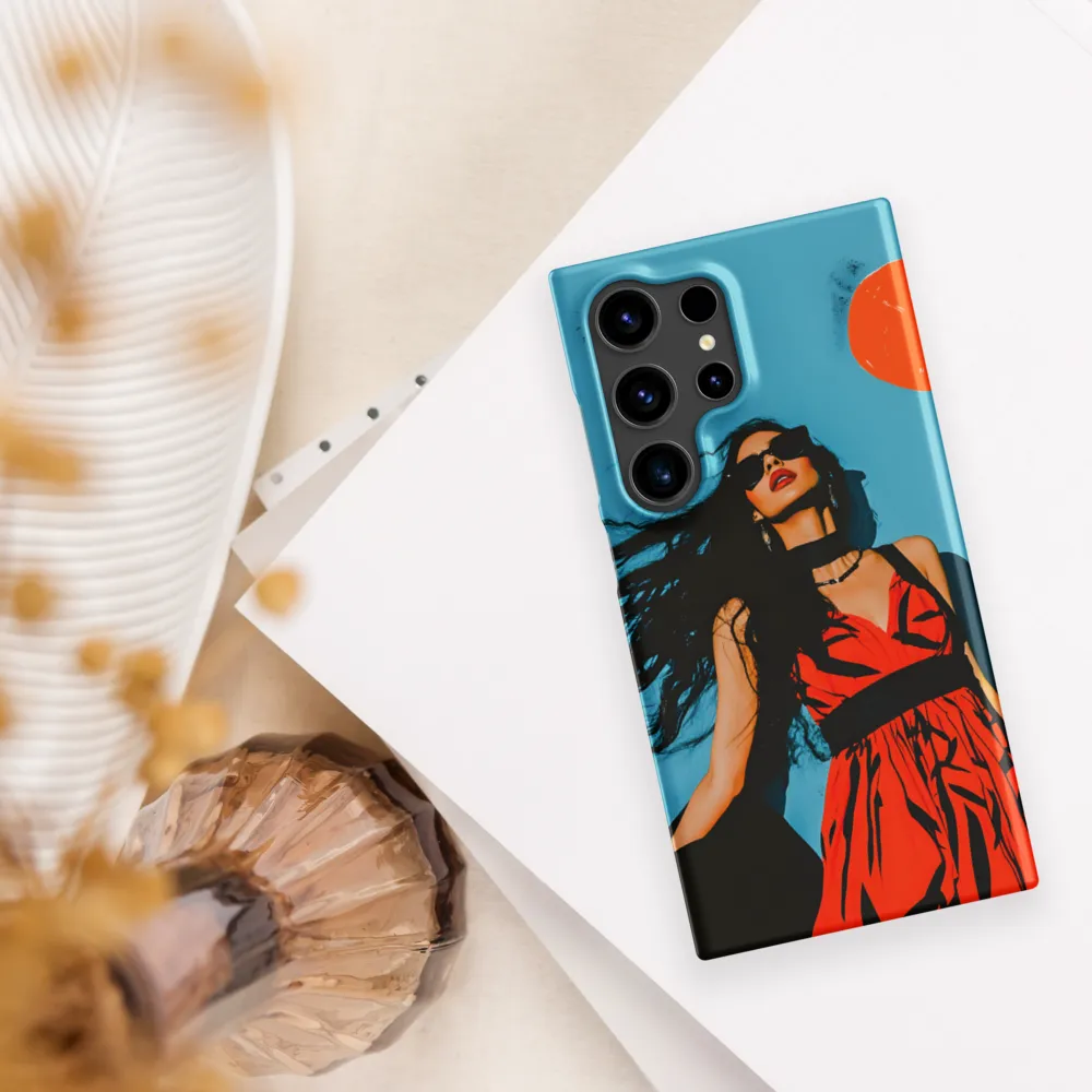 Sunset in Fashion: A Modern Portrait