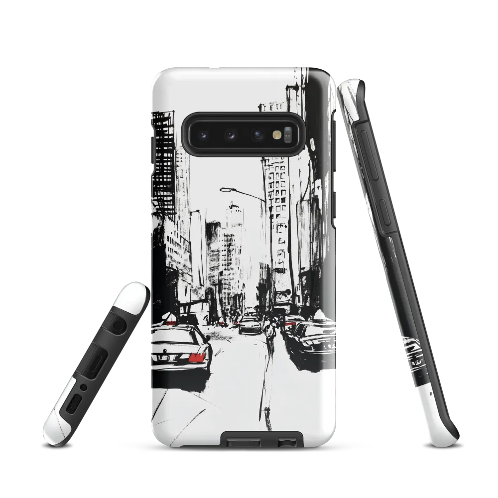 Urban Pulse: A Monochromatic Journey