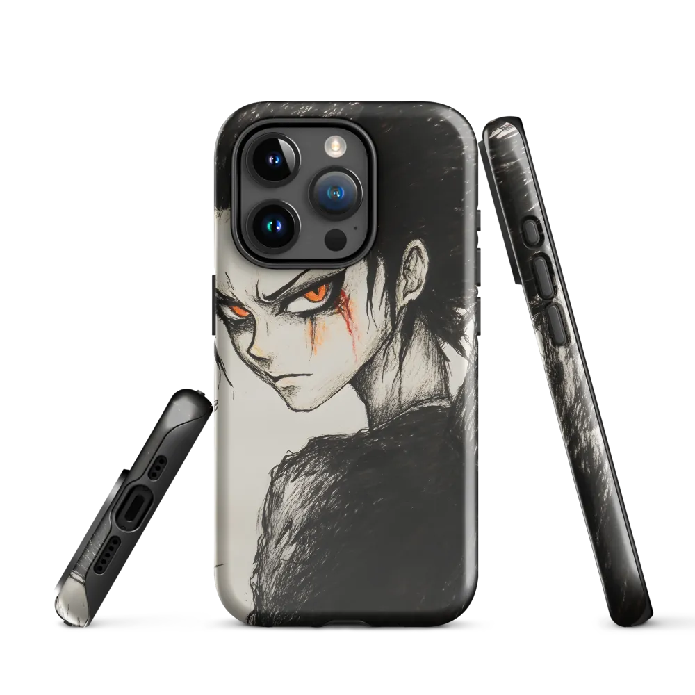 Fiery Defiance | Phone Case |  15 Pro | Tough Case | Glossy