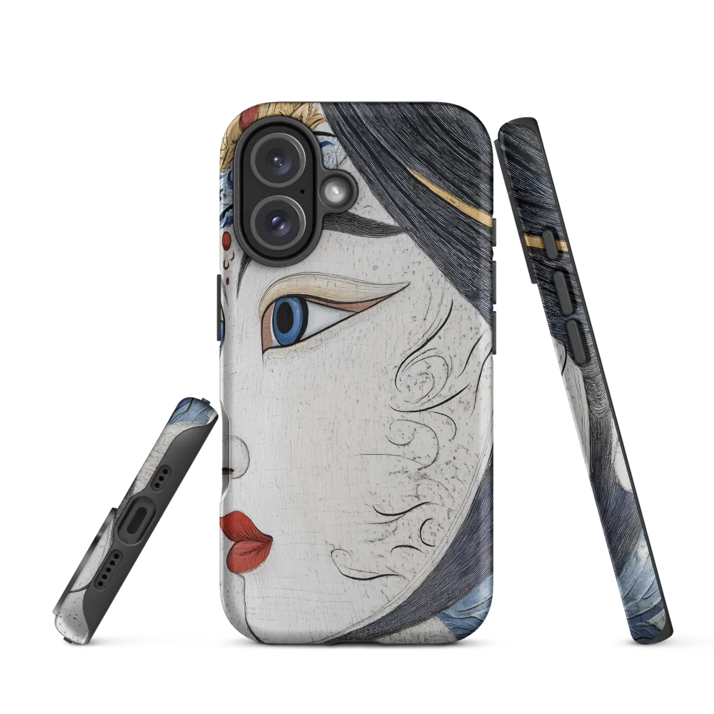 Timeless Serenity: An Ethereal Portrait | Phone Case