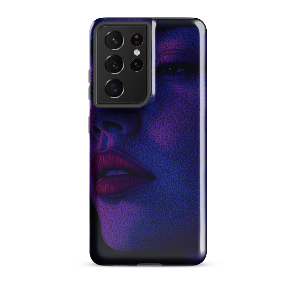 Stippled Neon Profile
