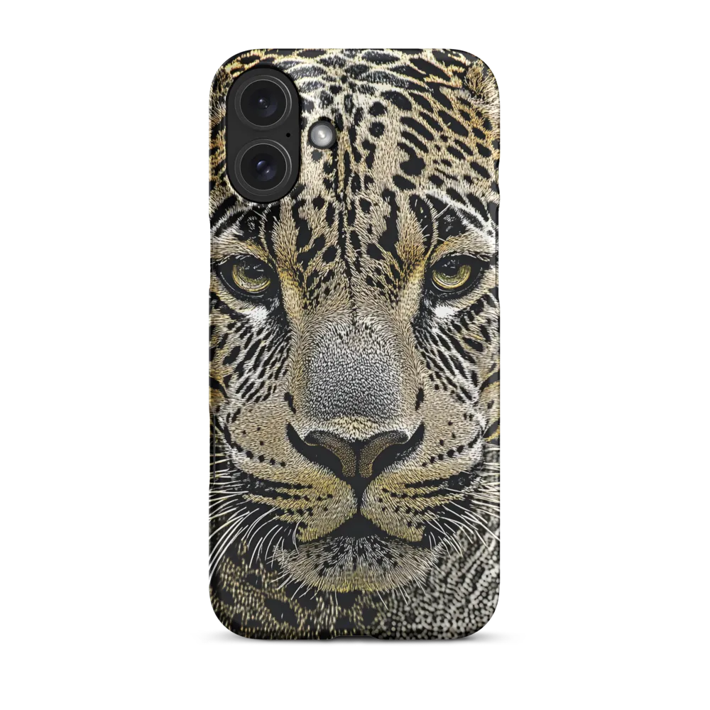 The Majestic Gaze: Portrait of a Leopard