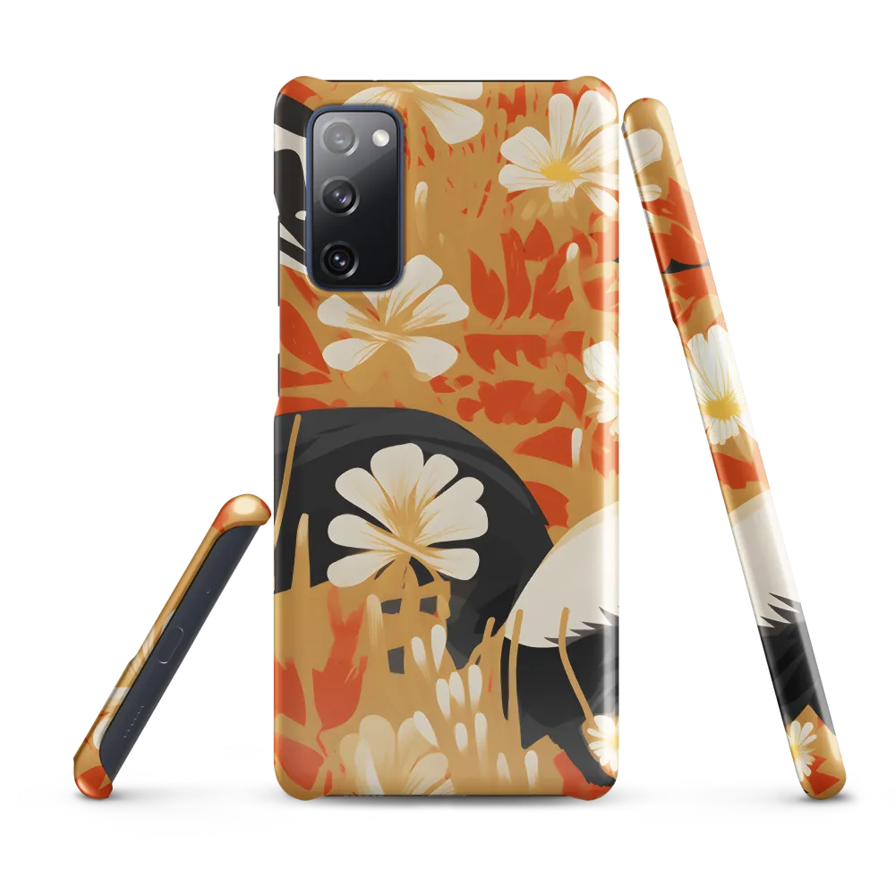Whimsical Badgers in Bloom