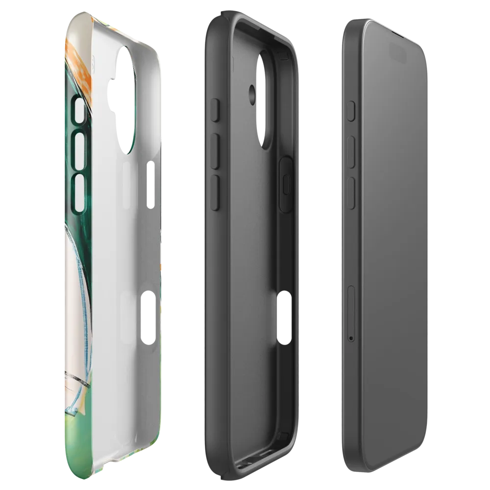 Silent Sorrow | Phone Case |  16 Plus | Tough Case | Glossy
