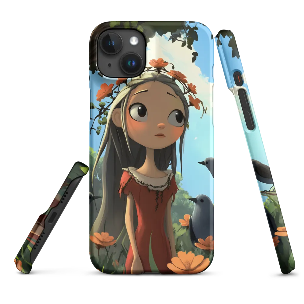 Whispers of Nature | Phone Case |  15 Plus | Snap Case | Matte