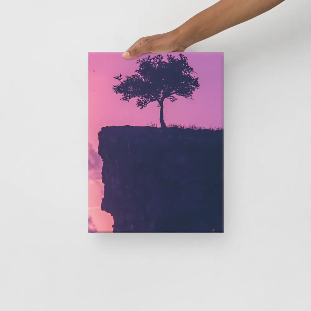 Solitude on the Edge | Canvas | 12″×16″