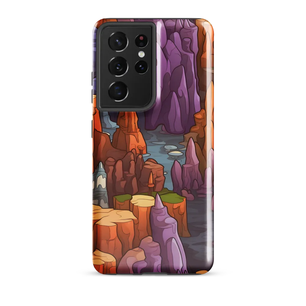 Vibrant Rockscape: A Digital Odyssey