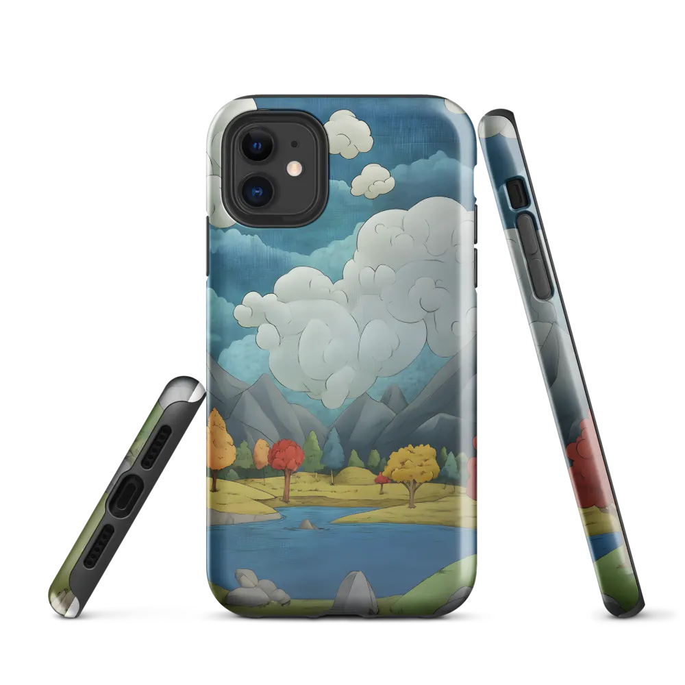 Whimsical Serenity: A Tranquil Landscape