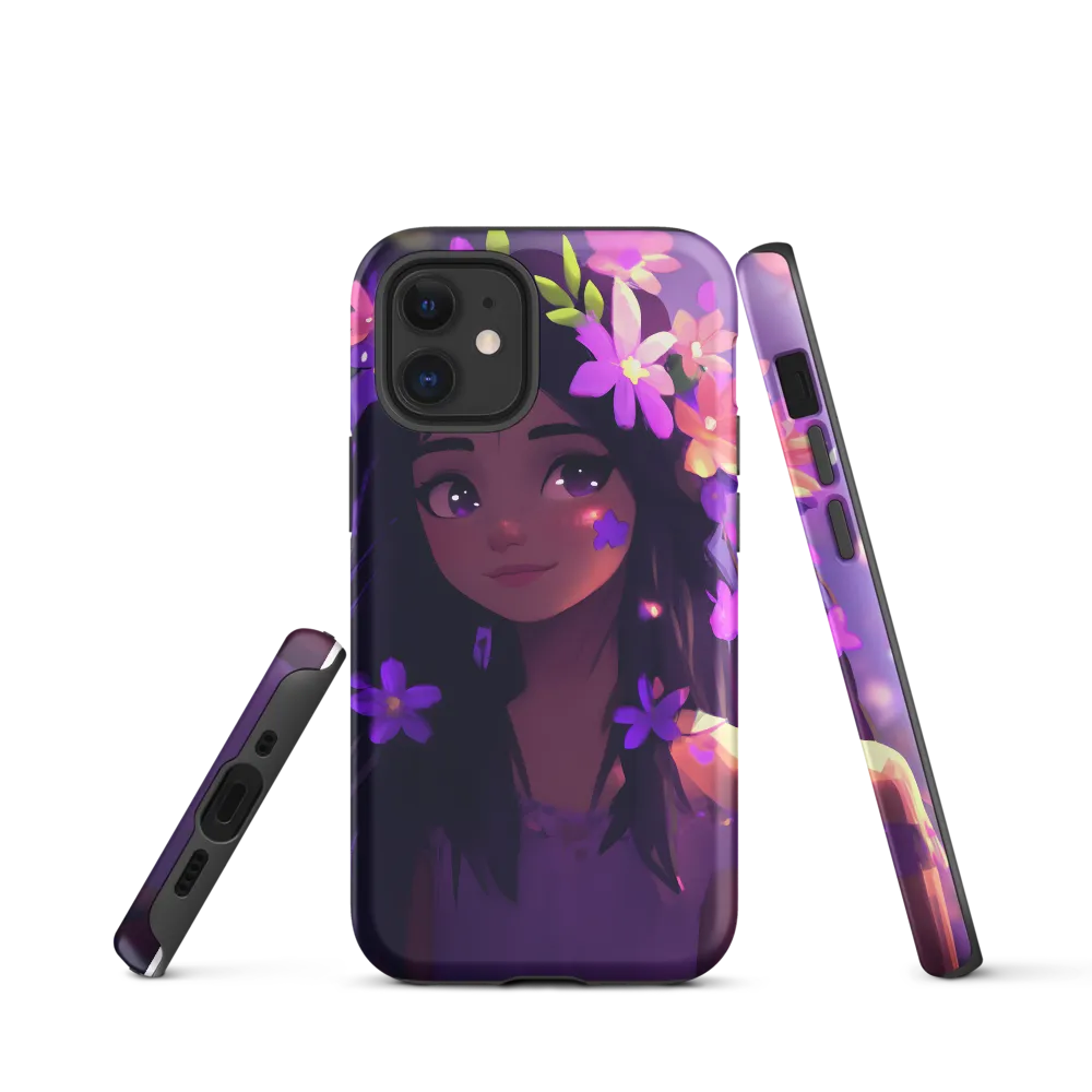 Whispers of Blossoms | Phone Case |  12 mini | Tough Case | Matte
