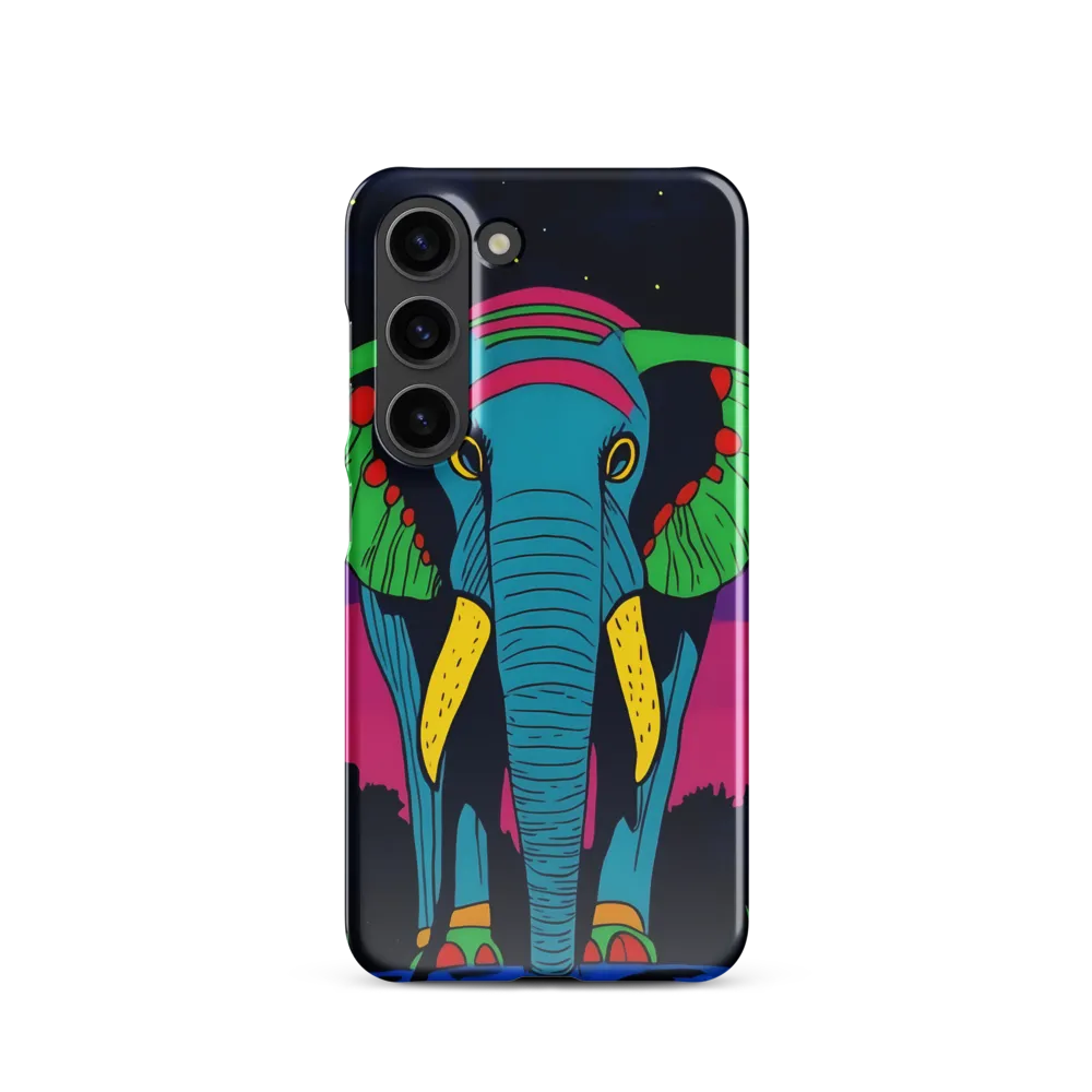 Whimsical Majesty: The Vibrant Elephant