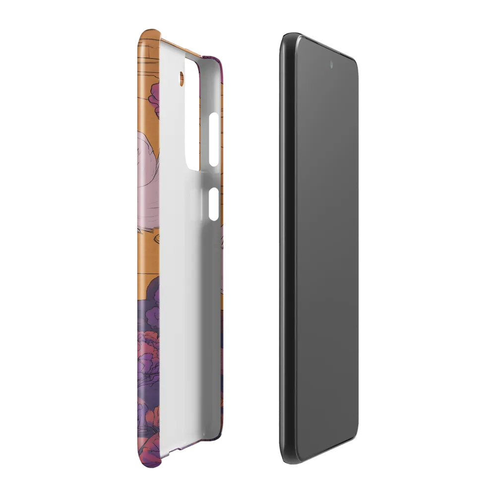 Whispers of the Violet Dawn | Phone Case |  S21 Plus | Snap Case | Glossy
