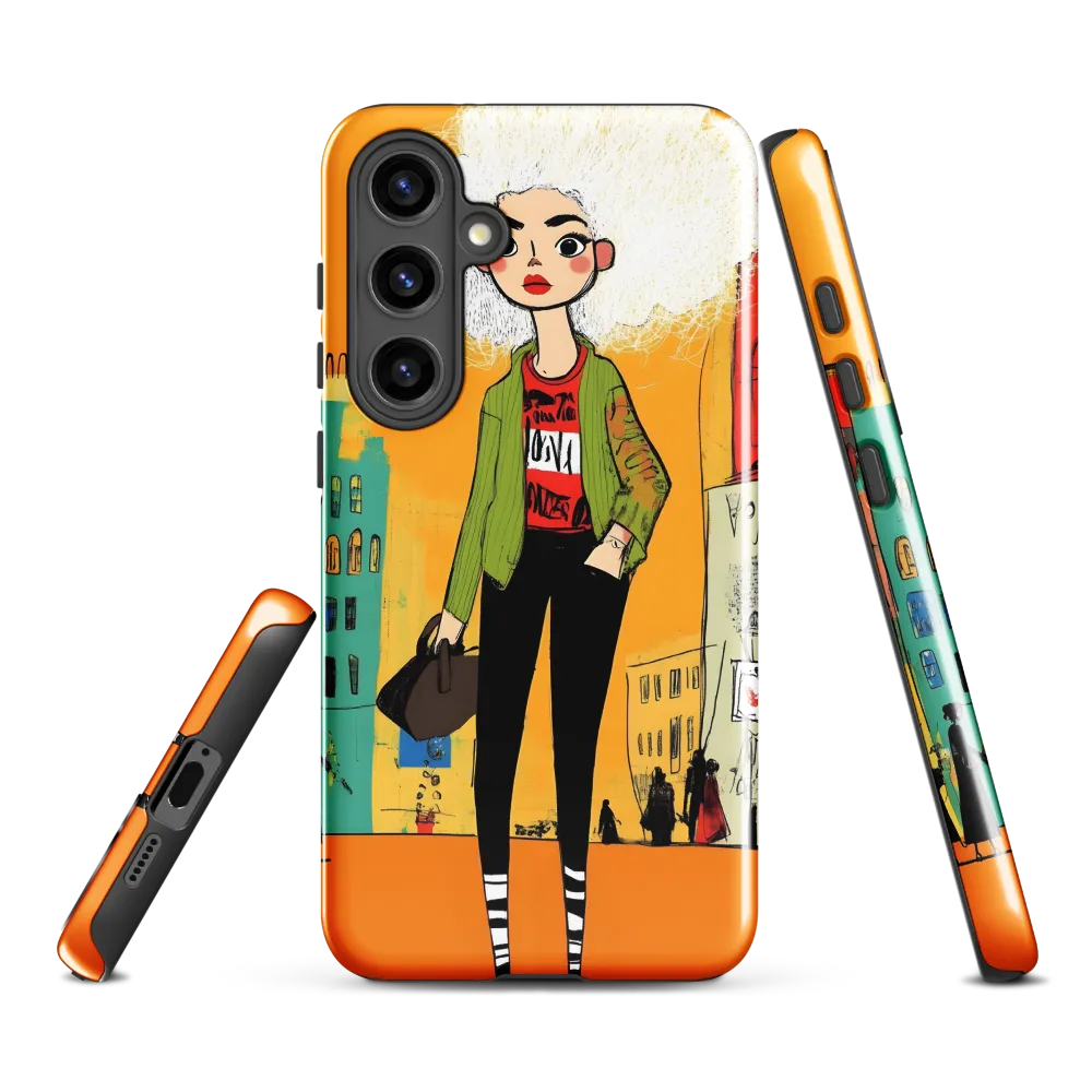 Urban Confidence | Phone Case |  S24 Plus | Tough Case | Glossy